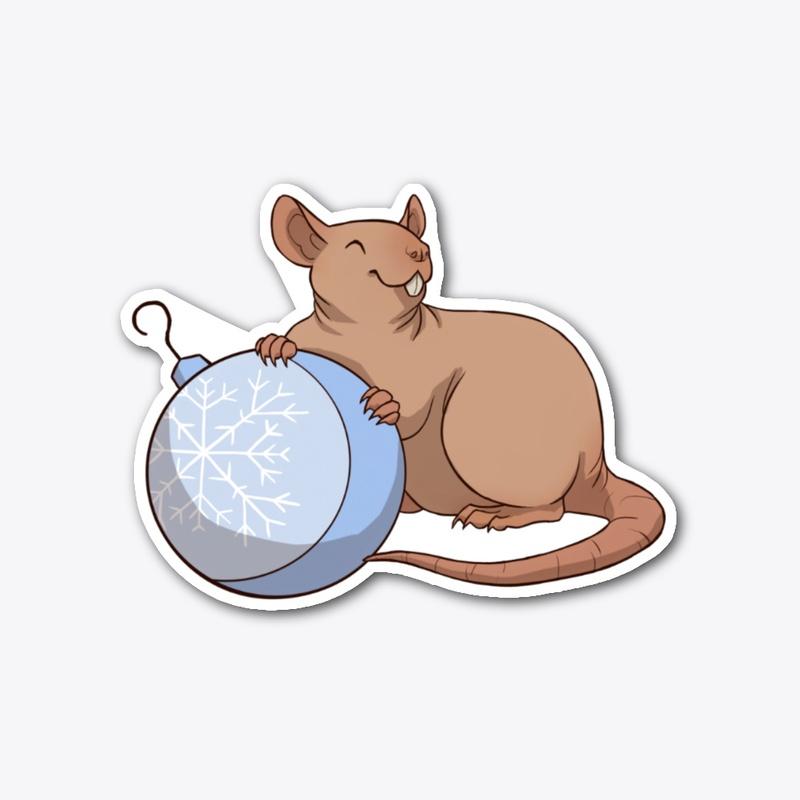 Rat with Ornament